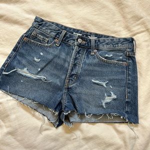 size 4 old navy jean shorts
